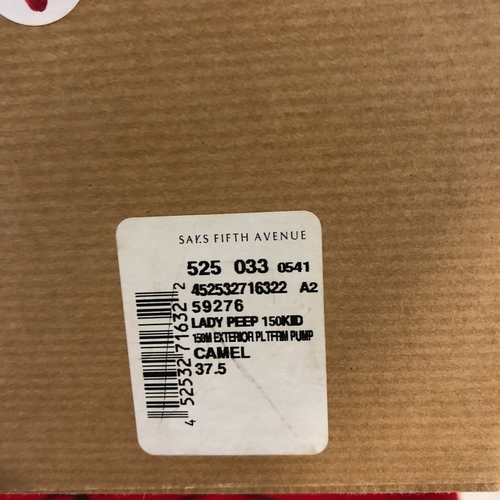 Christian Louboutin 37.5 Lady Peep heels $500 - Picture 6 of 7